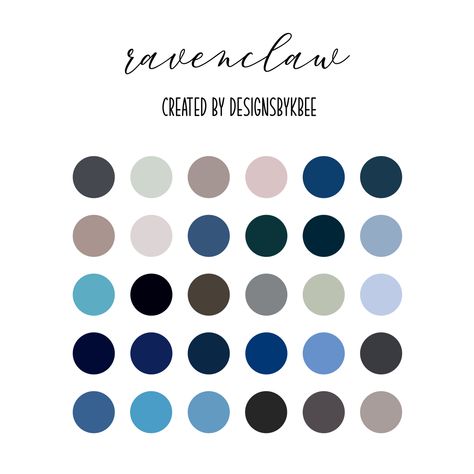 Ravenclaw Colors, Deep Winter Palette, Colour Blocking Fashion, Procreate Color Palette, Note Writing Paper, Color Plan, Palette Art, Brand Color Palette, Color Palette Design