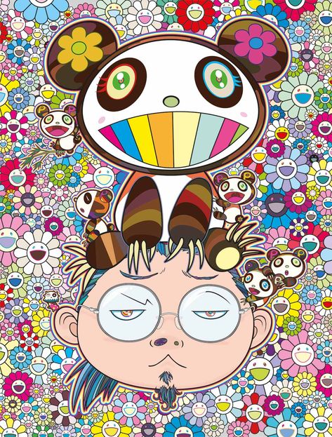 Super Flat Art, Takeshi Murakami, Murakami Artist, Takashi Murakami Art, Murakami Art, Lv Agenda, Hiroshi Fujiwara, Neo Pop, Superflat