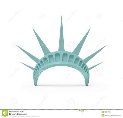 Statue Of Liberty Crown Tattoo, Statue Of Liberty Headband, Statue Of Liberty Crown, Statue Of Liberty Drawing, Statue Of Liberty Tattoo, Head Peice, Epic Halloween Costumes, Liberty Tattoo, Crown Drawing