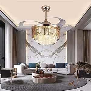 Modern Luxury Chandelier, Crystal Ceiling Fan, Luxury Chandelier, Fan With Light, Ceiling Fans, Ceiling Fan With Light, Modern Luxury, Modern Lighting, Color Change