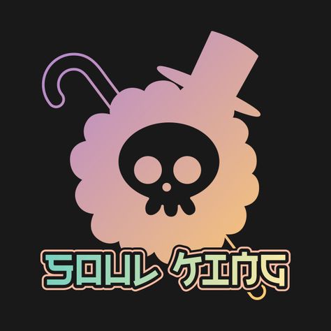 Soul King Brook, Soul King, Logo Art, Jolly Roger, Creepy Art, Dope Tattoos, Anime Kawaii, Straw Hat, Drawing Ideas