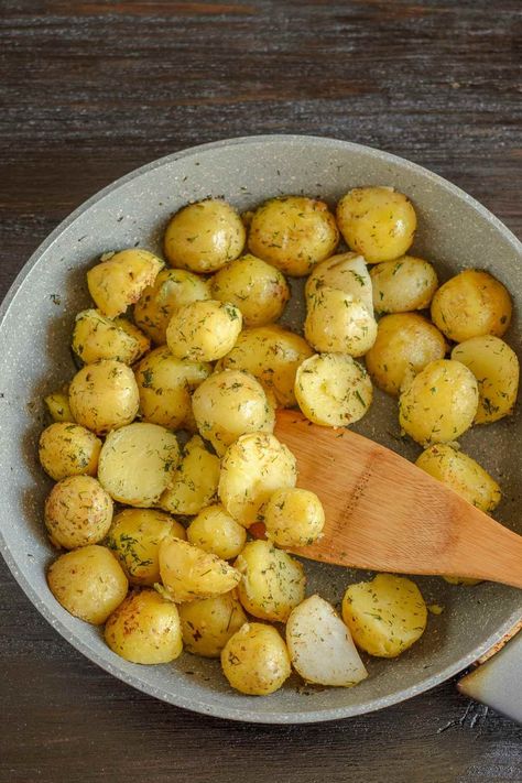 Canned Potatoes - IzzyCooking Potatoes In A Can Recipes, Frying Canned Potatoes, Canned Potatoes Recipes Using, Oven Roasted Canned Potatoes, Canned Potatoes In Oven, Whole New Potatoes Recipe Canned, How To Cook Canned Potatoes, Whole Canned Potatoes Recipes, Tinned Potatoes Recipes