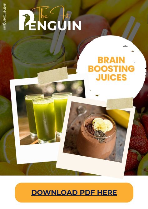 Elevate Your Mind Naturally with Our Brain-Booster Juices Recipe Welcome to a brighter, sharper, and more focused you! Unleash the full potential of your mind with our Brain-Booster Juices Recipe, now available exclusively on Etsy. 🌟 Why Choose Our Brain-Booster Juices Recipe?🌟 🌿 All-Natural Brilliance: Harness the power of nature to enhance your cognitive abilities. Our recipe is crafted with a selection of premium, natural ingredients known for their brain-boosting properties. 🍹 Unlock Your Mental Prowess: Our recipe is designed to elevate your cognitive function, enhance concentration, and improve memory. 🍊 Rich in Antioxidants: Packed with antioxidants, our ingredients help protect your brain cells from oxidative stress, keeping your mind sharp and agile. 🧠 Supports Neuroplastici Booster Juice Recipes, Booster Juice, Memory Exercises, Brain Supplements, Brain Booster, Gourmet Chef, Brain Cells, Juice Recipe, Improve Memory