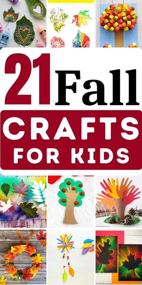 Fall is a great time to get your kids involved in crafting. There are so many fun and easy fall crafts for kids that you can do with them to help get them into the autumn spirit. Here are some of our favorite fall crafts for kids ideas. Diy Fall Crafts For Kids, Cheap Fall Crafts For Kids, Easy Fall Crafts For Kids, Easy Diy Fall Crafts, Diy Fall Crafts, Fall Crafts For Toddlers, Autumn Spirit, Kids Fall Crafts, Fun Fall Crafts