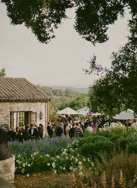 Outdoor Dinner Wedding, Cocktail Outdoor Wedding, Carmel By The Sea Weddings, Wedding Invitations Garden Party, Carmel California Wedding, Carmel Valley Wedding, Carmel Valley Ranch Wedding, British Summer Wedding, California Backyard Wedding