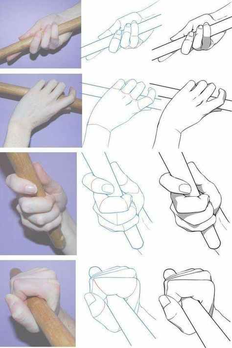 How To Draw Hands Holding Something, Hand Holding Stick Reference, Holding Stick Reference, Cracking Knuckles Pose, Hand Holding Something Reference, Hand Holding Stick, Hand Holding Reference, Hand Holding Something, Hands Reference