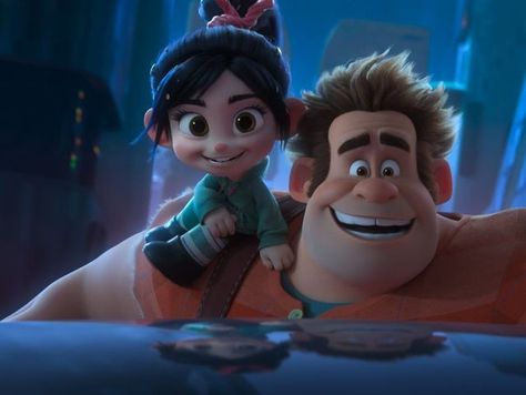 Vanellope Y Ralph, Disney Duos, Ralph Breaks The Internet, Cute Disney Characters, Vanellope Von Schweetz, 2160x3840 Wallpaper, Wreck It Ralph, Walt Disney Studios, Wallpaper Iphone Disney