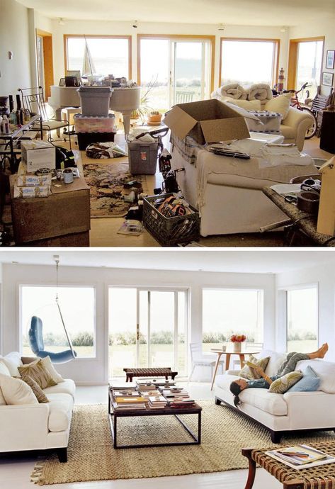 20+ Photos Before and After Cleaning That Can Make You Feel Extremely Satisfied Before And After Cleaning, Cleaning Photos, Tidy House, Cleaning Inspiration, House Before And After, Tidy Room, Messy House, Cleaning My Room, Messy Room