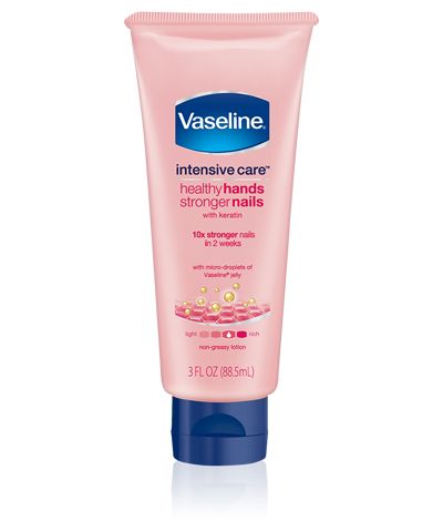 I want this!!! Vaseline intensive care healthy hands stronger nails Lotion Vaseline, Nails Stronger, Vaseline Lotion, Flawless Skin Care, Vaseline Intensive Care, Natural Lotion, Stronger Nails, Vaseline Jelly, Nails Natural