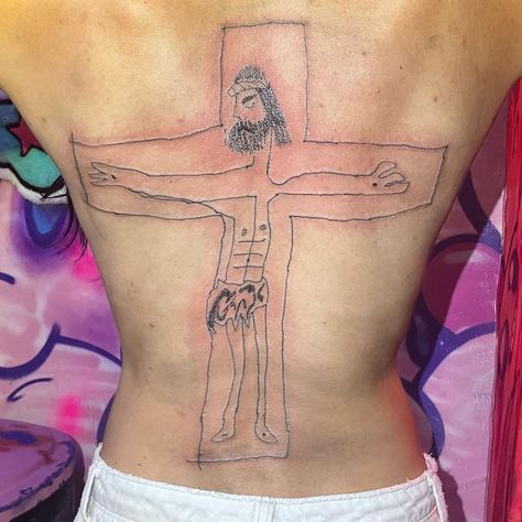 Dumbest Tattoos, Really Bad Tattoos, Terrible Tattoos, Horrible Tattoos, No Regrets Tattoo, Epic Tattoo, White Ink Tattoo, Tattoo People, Jesus Tattoo