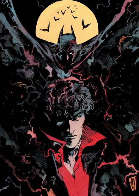 Batman Crossover, Noir Detective, Silver Age Comic Books, Dylan Dog, Dog Comics, Dog Cover, Comic Style Art, Comics Art, Dc Comics Art