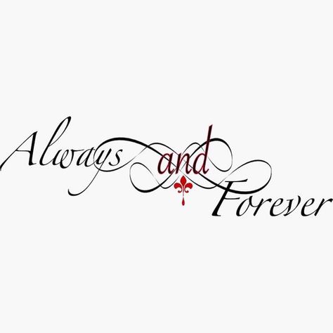 always and forever the originals Forever Family Tattoo, Always And Forever The Originals, Always Tattoo, Beauty And The Beast Tattoo, Avengers Tattoo, Forever Tattoo, Small Chest Tattoos, Family Tattoo, Original Tattoos