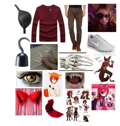 Foxy Cosplay Fnaf, Fnaf Foxy Cosplay, Fnaf Foxy Costume, Foxy Costume, Cosplay Fnaf, Cosplay Crafts, Pirate Pants, Animals Reading, Foxy Fnaf