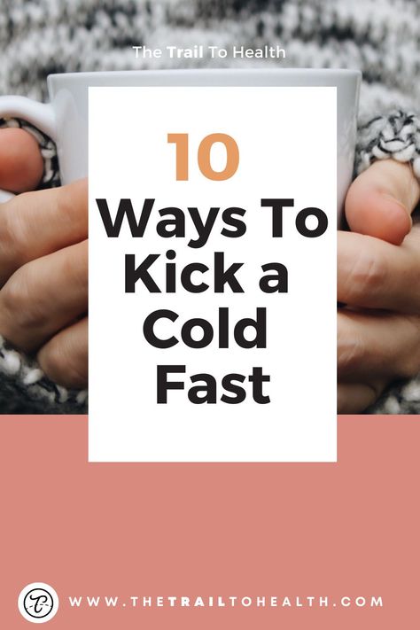 It’s that time of year when chilly weather scatters germs among the masses and that lingering cold comes knocking at the door. Colds are inevitable, but they don’t have to keep you down long-term. Here’s 10 ways to kick a cold, fast. Prevent Cold Coming On, Ways To Get Rid Of A Cold Fast, Fastest Way To Get Rid Of A Cold, How To Kick A Cold Fast, Kick A Cold Fast, Natural Remedies For Cold, Natural Cold Sore Remedy, Cold Sore Prevention, Cold Sore Relief