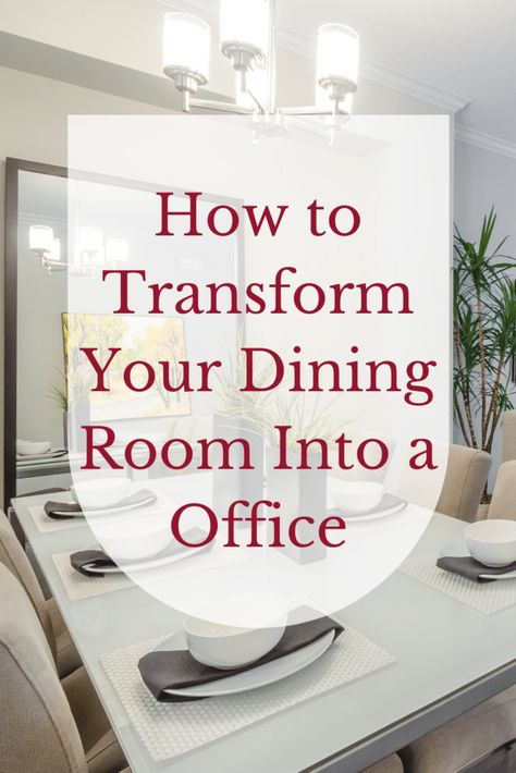 Dinning Room Office Combo, Turning Dining Room Into Office, Office In Dining Room Ideas, Dining Room To Office Conversion, Home Office In Dining Room, Dining Room Office Combo Ideas, Office In Dining Room, Office Dining Room Combo, Desk In Dining Room