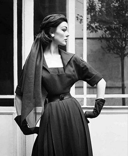 Ivy Nicholson, Vintage Fashion 1950s, Dior Collection, Fifties Fashion, Design Moda, Black And White Photograph, Fashion 1950s, Vintage Fashion Photography, 60s Fashion