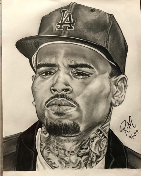 The Artist Artwork is So Very Detailed And Realistic 😍😭❤️ @chrisbrownofficial  #ChrisBrown #TeamBreezy ��� Chris Brown Drawing, Chris Brown Art, Preacher's Daughter, Draw Book, Chris Brown Style, Dope Pics, Celebrity Art Drawings, Chris Brown Pictures, Celebrity Artwork