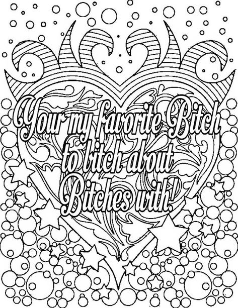 Cuss Word Coloring Pages, Curse Word Coloring Book, Adult Coloring Books Swear Words, Free Adult Coloring Printables, Adult Coloring Books Printables, Adult Colouring Printables, Swear Word Coloring Book, Swear Word Coloring, Coloring Pages Inspirational