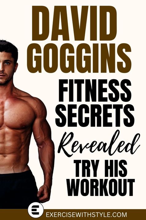 Tired of cookie-cutter workouts? Explore David Goggins' intense training plan to ignite your motivation and surpass your goals. 🔥 #FitnessMotivation #DavidGogginsWorkout David Goggins Workout Routine, David Goggins Workout, David Goggins, Anti Inflammation, Secrets Revealed, Fit Board Workouts, Group Fitness, Training Plan, Management Tips