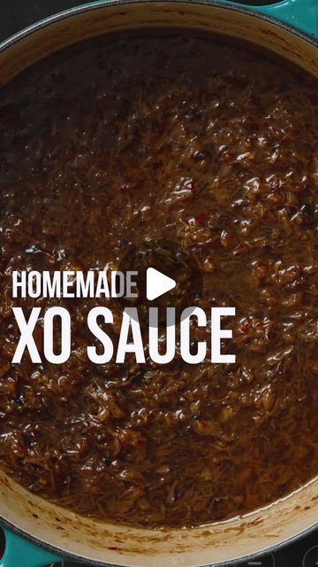 Evan Yu on Instagram: "🦐🦑 XO SAUCE 🦪🦀⁠
⁠
We are making XO sauce, one of the most umami-rich condiments, from scratch. This sauce, originating from Hong Kong, traditionally includes dried seafood like scallops and shrimp, along with Jinhua ham, chilli peppers, onions, and garlic. We’re following the classic recipe with a twist by adding dried abalone and Iberico ham, enhancing the flavour complexity. This versatile sauce can elevate a variety of dishes, adding a deep, savoury kick that is both luxurious and delicious. Join us in creating this culinary gem! ⁠
⁠
You can watch the full recipe on our YouTube channel. 📺⁠
⁠
#XOSauce #UmamiRich #HongKongCuisine #GourmetCooking #SeafoodSauce #IbericoHam #DriedAbalone #CulinaryGem #LuxuryCondiment #FlavorExplosion #HomemadeSauce #FoodieFavorite Xo Sauce Recipe, Scallops And Shrimp, Iberico Ham, Xo Sauce, Flavored Vinegars, Compound Butters, Seafood Sauce, Food Innovation, Chilli Peppers