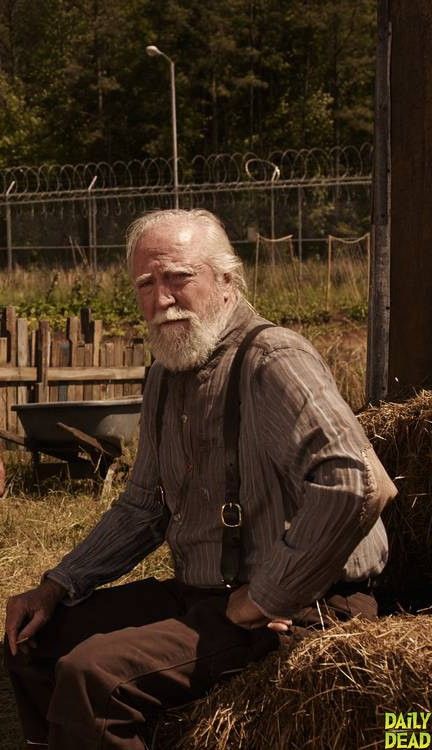 Hershel Greene (Scott Wilson) - The Walking Dead Hershel Twd, Hershel Greene, Twd Characters, Carl The Walking Dead, Walking Dead Wallpaper, Walking Dead Characters, Walking Dead Tv Series, Scott Wilson, Walking Dead Cast