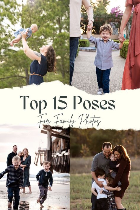 Top 15 Poses for Family Photos, fall family photo ideas San Diego family photographer, my favorite 15 family poses for photoshoots. Fall Family Photos Poses, Family Photos Poses, Fall Family Photo Ideas, Ideas For Family Photos, 15 Poses, Family Poses, Family Photo Pose, Fall Family Photos, Family Posing