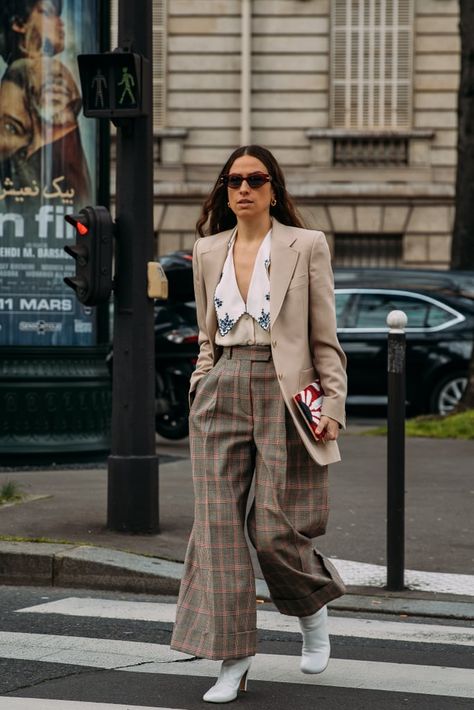 PFW Day 2 | Best Street Style at Paris Fashion Week Fall 2020 | POPSUGAR Fashion Photo 122 Erika Boldrin, Pfw Street Style, 2020 Street Style, Reportage Photography, Style Muse, Plunge Dress, Popsugar Fashion, Fashion Icons, Best Street Style