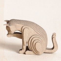 Cardboard Art Sculpture, Cardboard Animals, Cat Fun, Cardboard Toys, Afrique Art, Cardboard Sculpture, Paper Mache Sculpture, Cardboard Art, Cardboard Paper