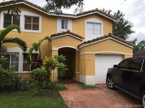 9641 Sw 163rd Ave, Miami, FL 33196 - realtor.com® Florida Townhouse, Houses Styles, Miami Homes, Miami Beach House, House In Miami, House For Sell, Fake Home, Miami House, Suburban House