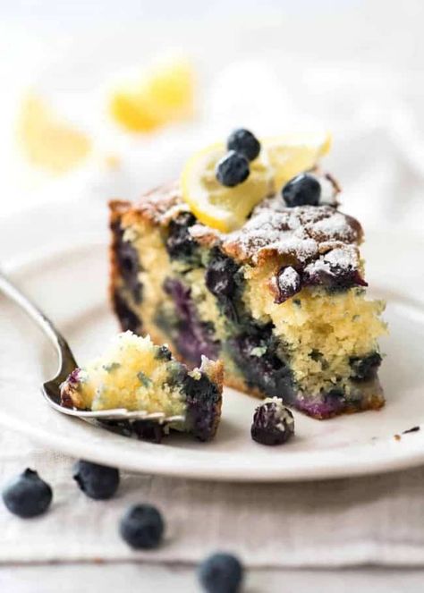 Blueberry Greek Yogurt Cake, Blueberry Cakes, Lemon Blueberry Pound Cake, Tin Eats, Berry Desserts, Greek Yogurt Cake, Lemon Yogurt Cake, Lemon Blueberry Cake, Blueberry Pound Cake