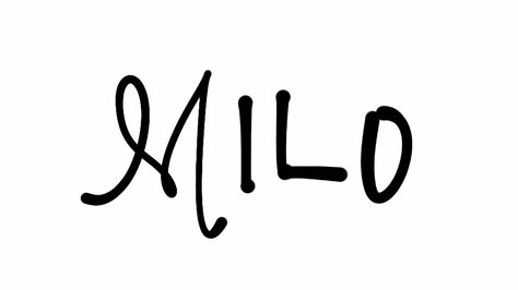 Milo Milo Name, Unisex Names, Paint Names, Love Milo, Unisex Name, Secret Lovers, Parenting Ideas, Names Ideas