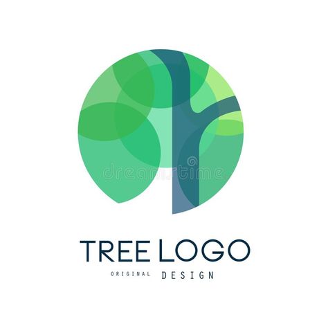 Illustration about Green tree logo original design, green eco circle badge, abstract organic element vector illustration isolated on a white background. Illustration of identity, label, ecology - 109319595 Eco Logo Design, Abstract Logo Design, Library Logo, Tree Logo Design, Eco Logo, Circle Logo Design, Organic Logo, Tree Logo, Restaurant Logo