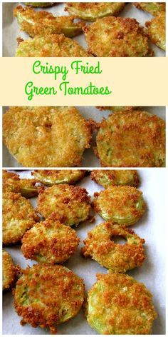 Fried Green Tomatoes Recipe, Green Tomato Recipes, Crazy Kitchen, Fried Green Tomatoes, Idee Pasto Sano, Green Tomatoes, Cayenne Pepper, Tomato Recipes, Veggie Dishes