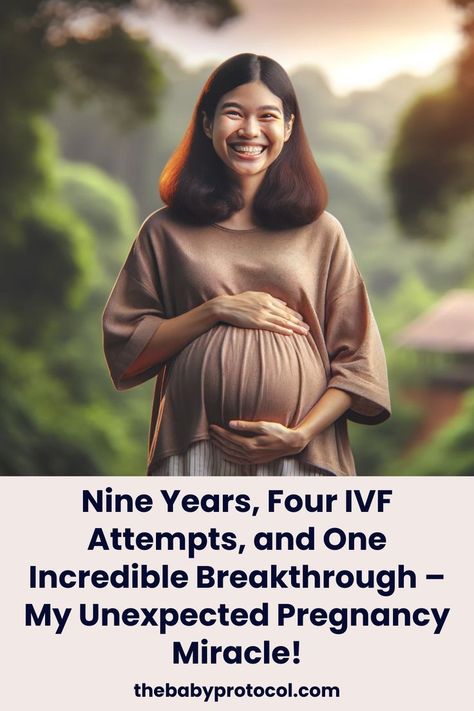 After nine years and four IVF attempts, my unexpected pregnancy breakthrough came. This story of perseverance and success is a must-read for anyone on a prolonged IVF journey, offering hope and inspiration. Unexpected Pregnancy, Ivf Journey, Ivf Success