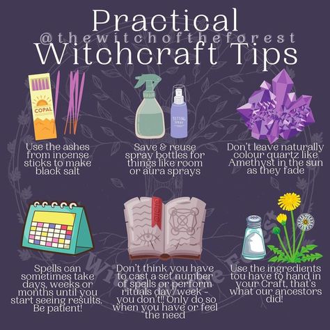 Make Black Salt, Incense Ashes, Witchcraft Tips, Witch Herbs, Spells For Beginners, Witch Rituals, Green Witchcraft, Wiccan Magic, Witch Spirituality