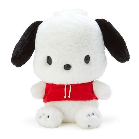 #pochacco #sanrio #plush #kawaii #cute #pinterest Sanrio Dog, Pochacco Plush, Sanrio Merch, Sanrio Pochacco, Japan Store, Sanrio Japan, Plushie Patterns, Cute Food Drawings, Kawaii Plushies