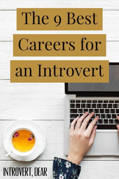 The 9 Best Careers for an Introvert | For many introverts, finding a truly satisfying job seems like an impossible quest. They crave work that’s meaningful, and they’re easily drained by their environment. But introverts *can* find a happy career. Here are the nine best jobs for introverts. #introvert #introvertproblems #introversion #introvertlife #jobs #careers #work Happy Career, Jobs For Introverts, Introvert Personality, Job Searching, Best Career, Introvert Problems, Best Jobs, Creative Jobs, Student Jobs