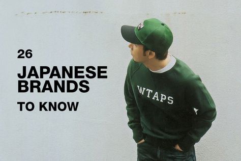 We've rounded up a comprehensive list of the 26 best Japanese brands you need to know, some of which are widely-known and others more obscure. Japanese Brands Fashion, Japanese Fashion Brands, Fashion Principles, Japanese Streetwear Mens, Japan Clothing, Japanese Clothing Brands, Japanese Mens Fashion, Clothes Brands, Neighborhood Clothing