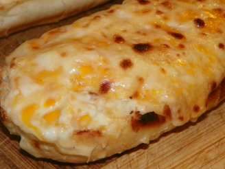 Copycat Dominos Cheesy Bread Recipe - Food.com Cheesy Dishes, Cheesy Dinner, Cheesy Bread Recipe, Cheesy Garlic Bread Recipe, Garlic Bread Recipe, Cheesy Garlic Bread, Cheesy Bread, Cheese Bread, Garlic Bread