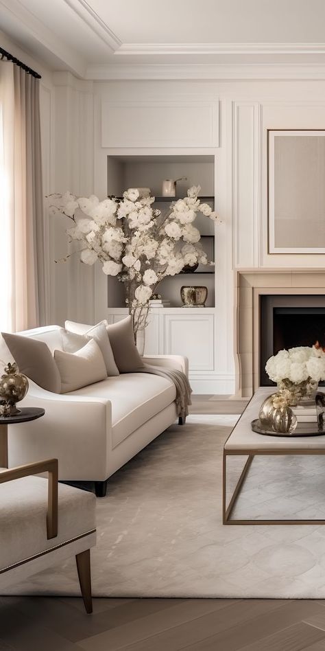 Laura Hammett Interiors, Luxury Classic Interior, Formal Living Room Designs, Classic Living Room Design, Modern Classic Living Room, Feng Shui Living Room, Living Room Built Ins, Contemporary Living Room Design, Living Room Decorating Ideas