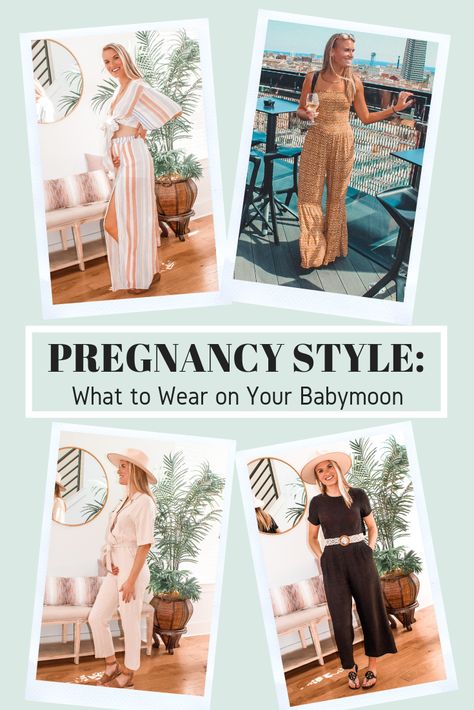 PREGNANCY STYLE: What to Wear On Your Babymoon | A Pregnancy Lookbook for Maternity Fashion and How to Style Your Bump Greece Babymoon, 20 Weeks Pregnant, Time Will Tell, Pregnancy Fashion, Pregnancy Style, Clothing Haul, Babymoon, Pregnancy Week By Week, My Youtube Channel