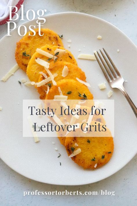 Leftover Grits, Weekend Brunch Recipes, Corn Grits, Grits Recipe, Brunch Recipe, Easy Side Dish, Let Them Go, Baking Project, Leftovers Recipes