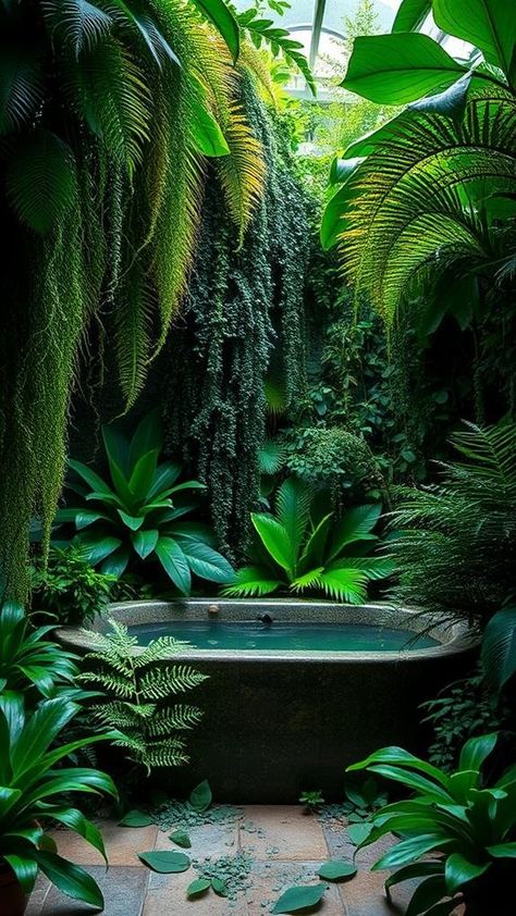 3 Essential Elements for a Jungle Bathroom Jungle Bathroom Ideas, Jungle Bathroom, Jungle Oasis, Earthy Textures, Lush Jungle, Jungle Vibes, Home And Decor, Jungle Theme, Shower Mat