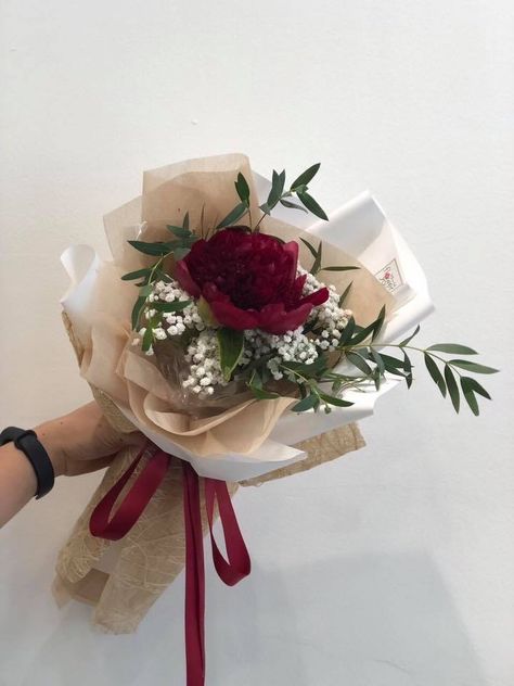 3 Roses Bouquet Simple, One Rose Bouquet, Simple Rose Bouquet, Single Rose Bouquet, Single Bouquet, Single Flower Bouquet, Ribbon Flowers Bouquet, Flower Boquet, Diy Bouquet Wrap