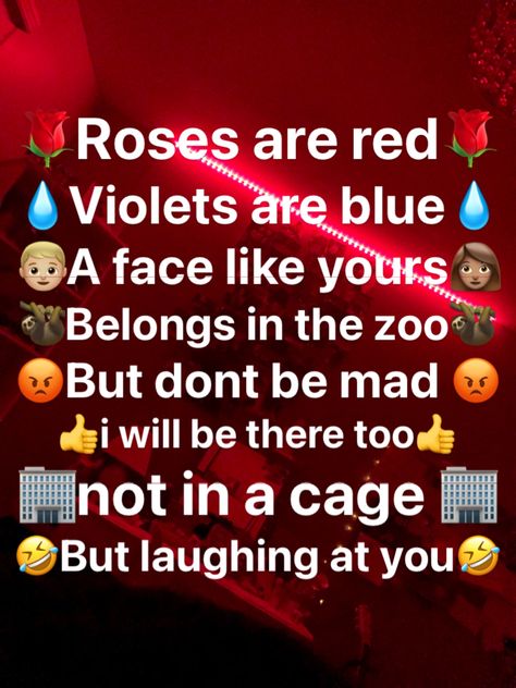 Funny Valentine’s Day Poems, Valentines Day Notes For Best Friends, Funny Rhymes Hilarious, Funny Roast Poems, Funny Poem For Best Friend, Roast To Tell People, Best Friend Poems Funny, Funny Notes To Leave Friends, Valentine Poems For Friends