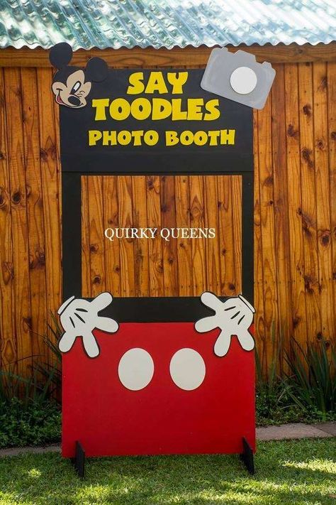 Mickey Mouse Birthday Photo Booth, Photo Booth For 1st Birthday Party, Disney Backdrop Photo Booths, Mickey Mouse Photo Frame, Mickey First Birthday Party, Disney Photo Booth, Mickey Photo Booth, Mickey Mouse Photo Booth, Mickey Mouse Theme Party