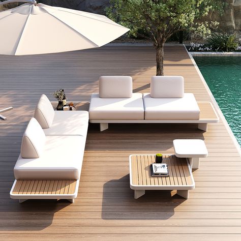 Pool patio furniture