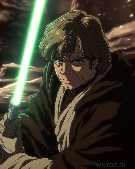 Star Wars - Anime Inspired TV Show Which is your favourite? Please Like, Share, Comment and Follow if you enjoy my content and want to see more, really helps the page grow and helps other people see❤️ #starwars #midjourney #prompt #amine #disney Star Wars Anime, Jedi Order, Star Wars Love, Helping Other People, Luke Skywalker, One Punch Man, Anime Inspired, Hunter X Hunter, Star Wars Universe