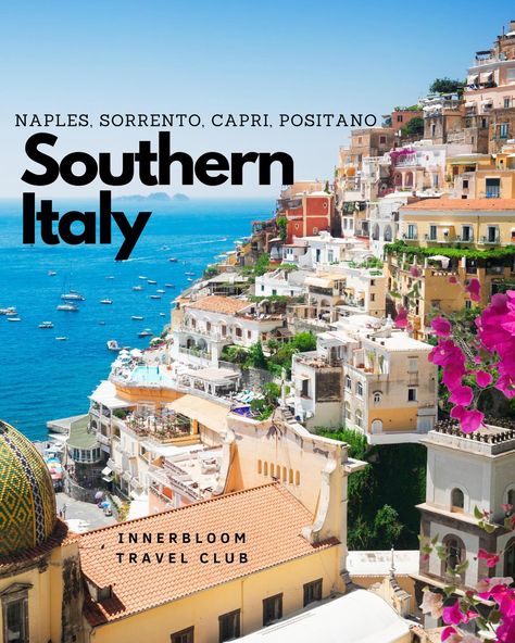 Check out our Southern Italy Itinerary with stops in Naples, Sorrento, Capri, Anacapri & Positano. We’ve got the whole thing mapped out for you and personal contact info for the best bookings! link in bio. Southern Italy Itinerary, Italy Itinerary, Travel Club, Southern Italy, Sorrento, Positano, Naples, The Whole, Link In Bio