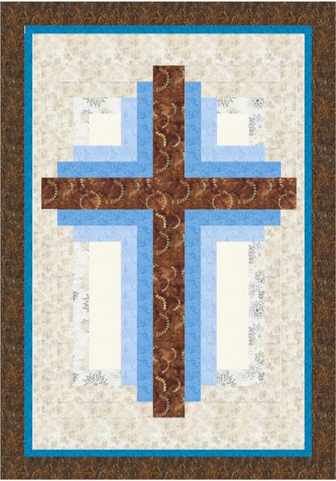 Free Patterns Cross Quilt Blocks, Cross Mug Rug Free Pattern, Cross Quilt Pattern, Quilted Wall Hangings Patterns Free, Cross Quilt Pattern Free, Prayer Quilt Patterns Free, Quilts With Crosses, Peace Quilt Pattern, Quilts With Crosses Free Pattern